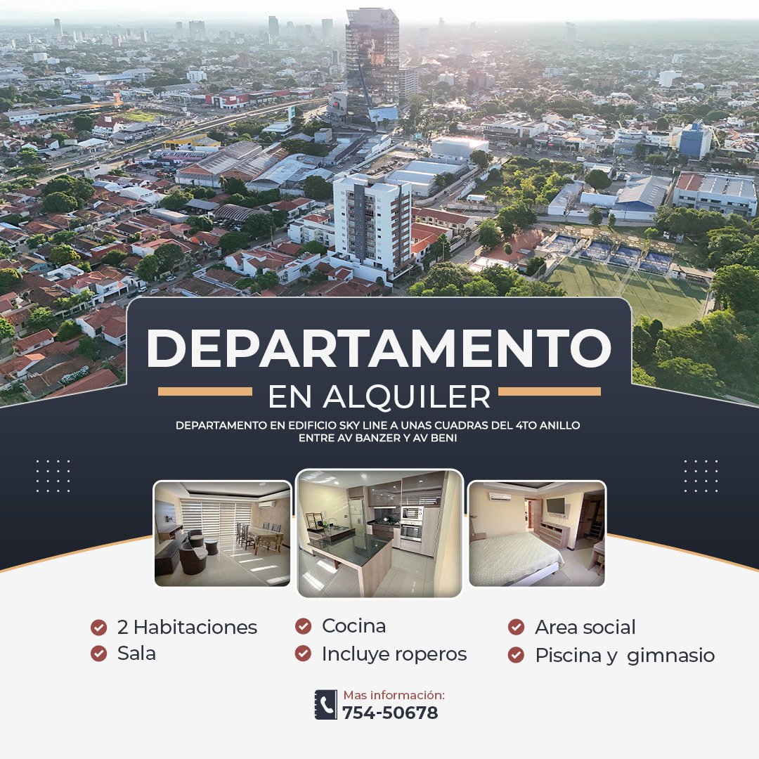 Fotos – Departamento Sky Line