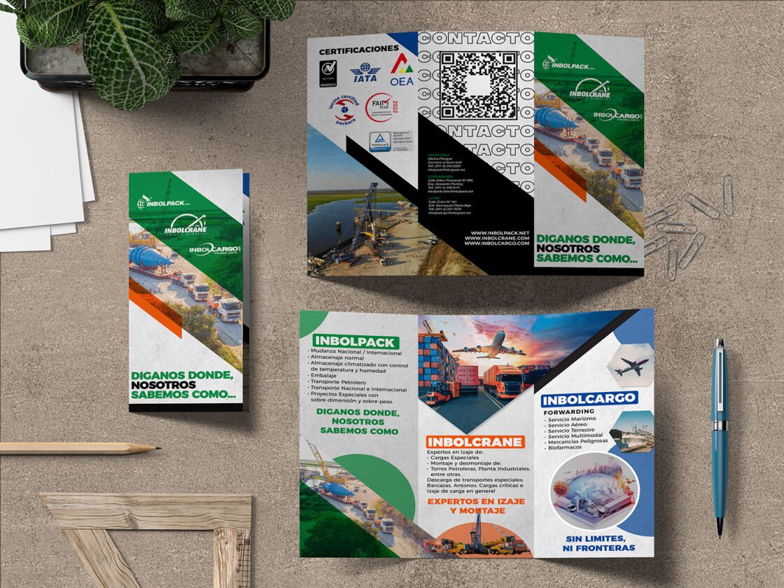 Tríptico Corporación Inbolpack